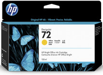 HP 72 130-ml Yellow DesignJet Ink Cartridge